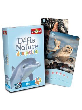 Bioviva Défis Nature des Petits -Mer(animal )French Card Game New Sealed Ages 4+